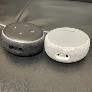 Amazon Echo Dot (3rd Gen, 2018 release) - Charcoal & White